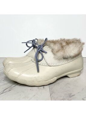 Sperry Saltwater Faux Fur Lined Boot 6.5